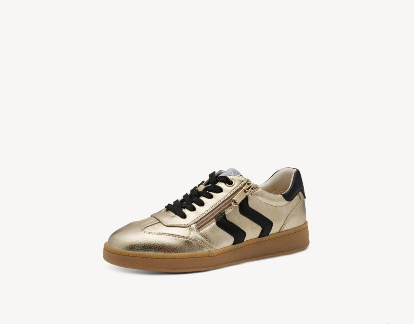 Marco Tozzi - 23739 Gold Zip Trainer