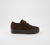 Paul Green - 5529 Brown Suede Elastic Trainer