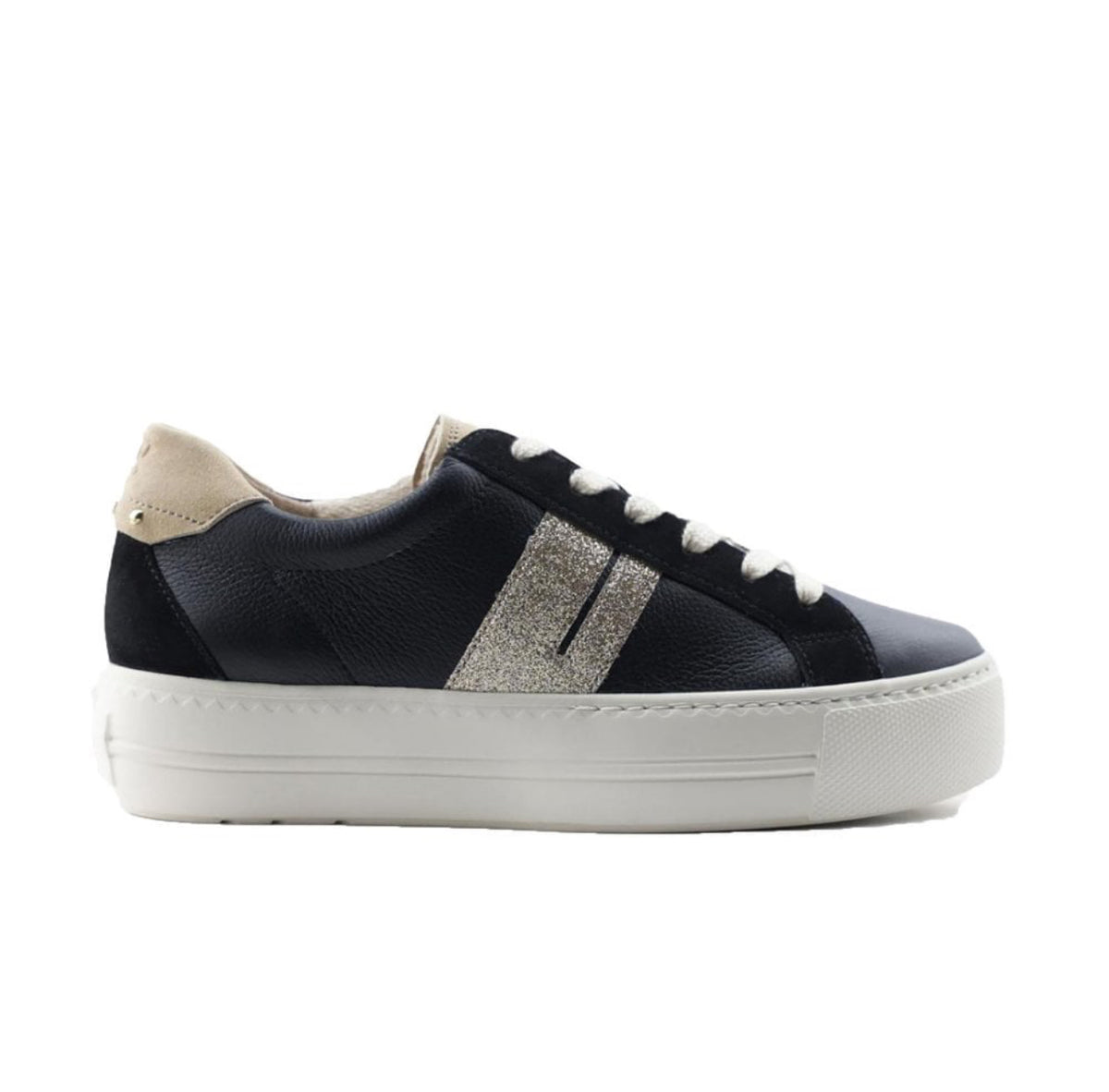 Paul Green - 5330 Black and Gold Trainer