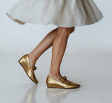 Wonders - A-3840 Gold Mary Jane