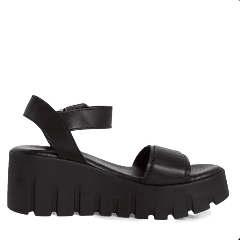 Tamaris - 28712 Black Ripple Sandal