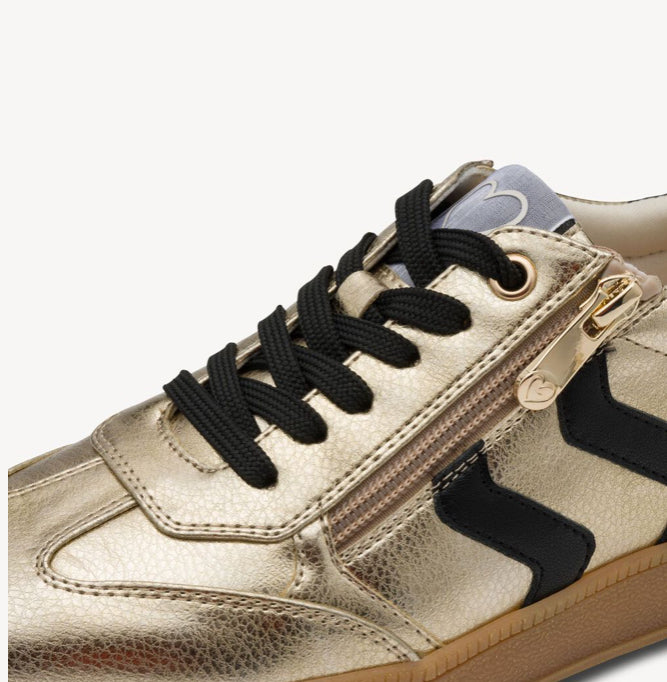 Marco Tozzi - 23739 Gold Zip Trainer