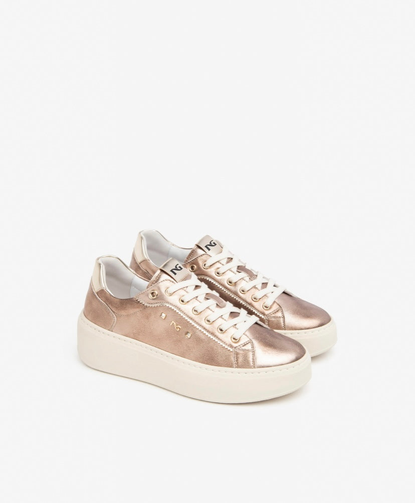 NeroGiardini - I411623D Bronze Leather Trainer