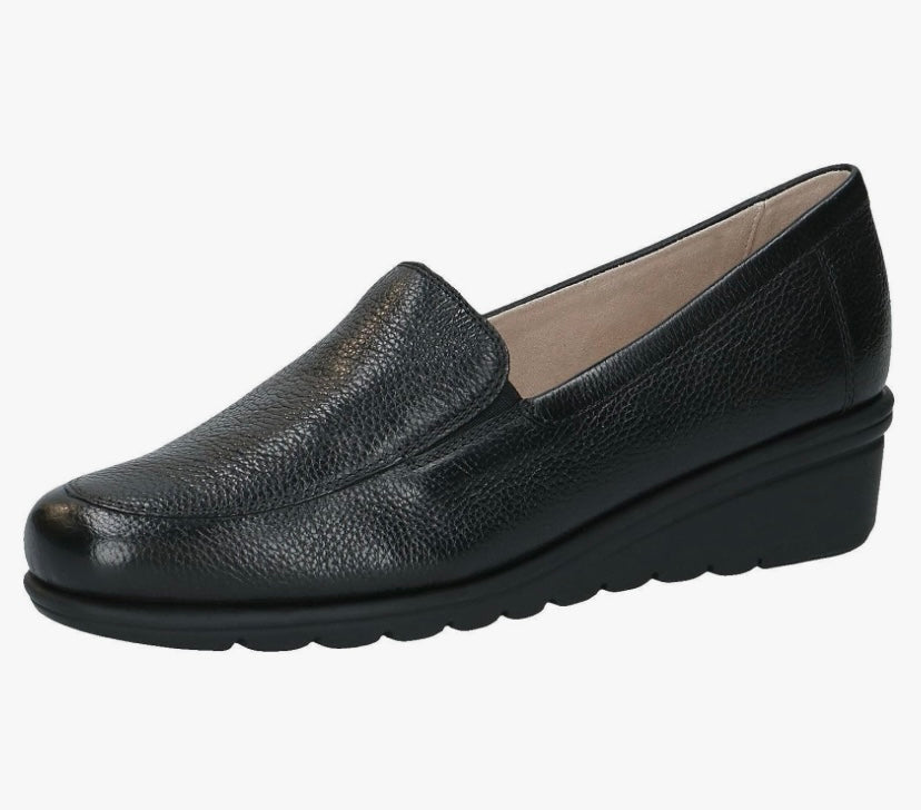 Caprice - 24701-42 Black Leather Loafer