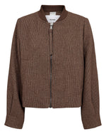 Numph - 707594 Brown Check Bomber