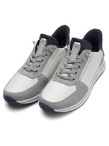 Ara - White/Grey Slip On Trainer