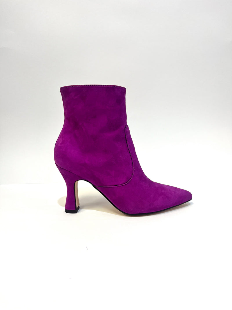 Dchicas - 5502 Fuschia Leather Ankle Boot