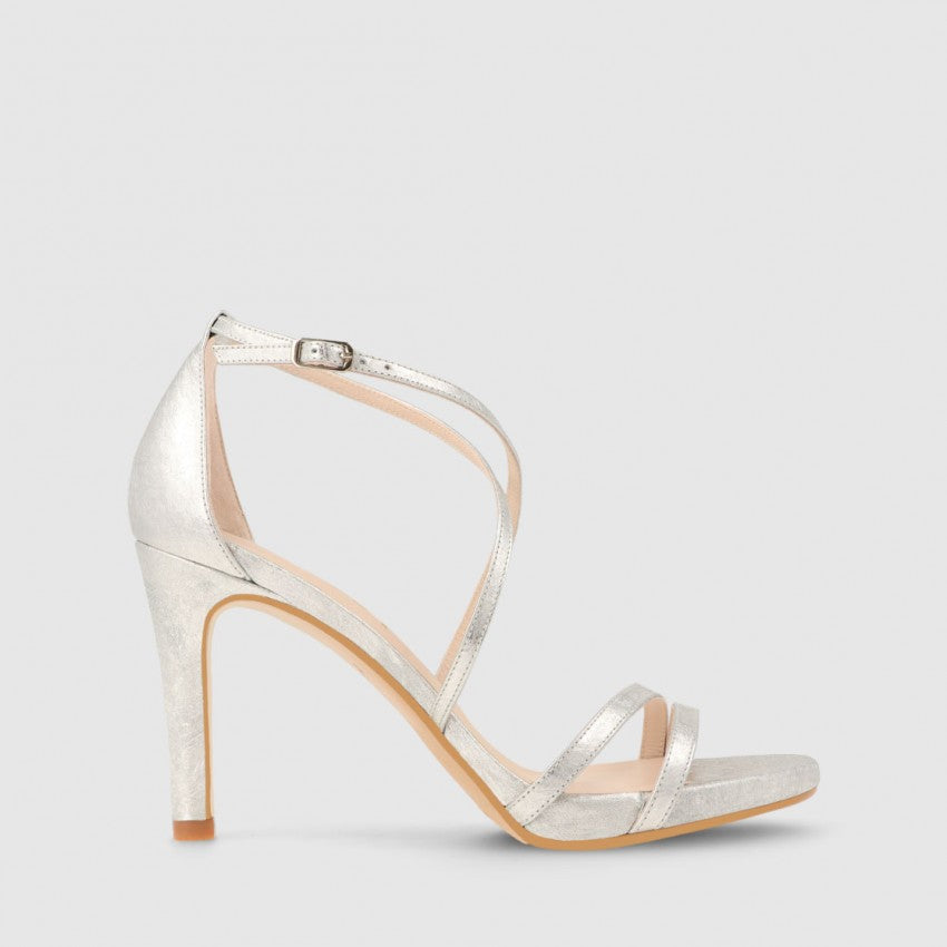 Lodi - Inriko Silver Strap High Sandal