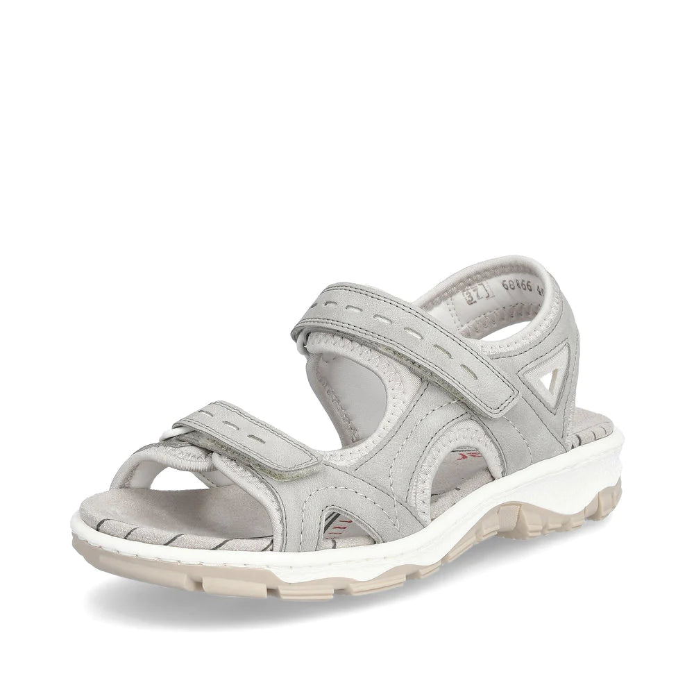 Rieker - 68866 Grey Walking Sandal