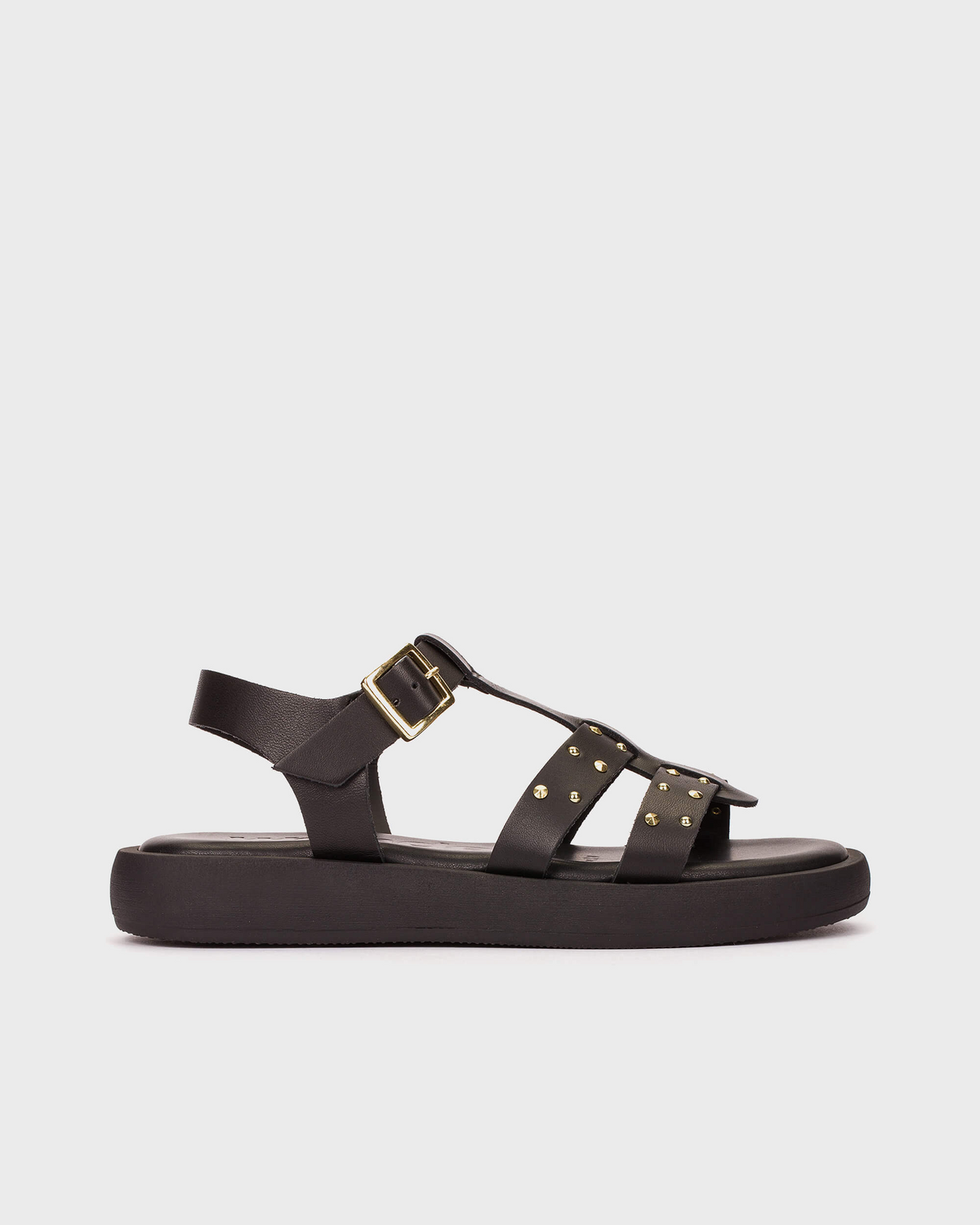 Wonders - AB-1567 Black Stud Sandal