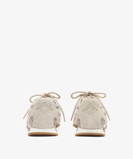 Ash - Kasar Net Taupe Trainer