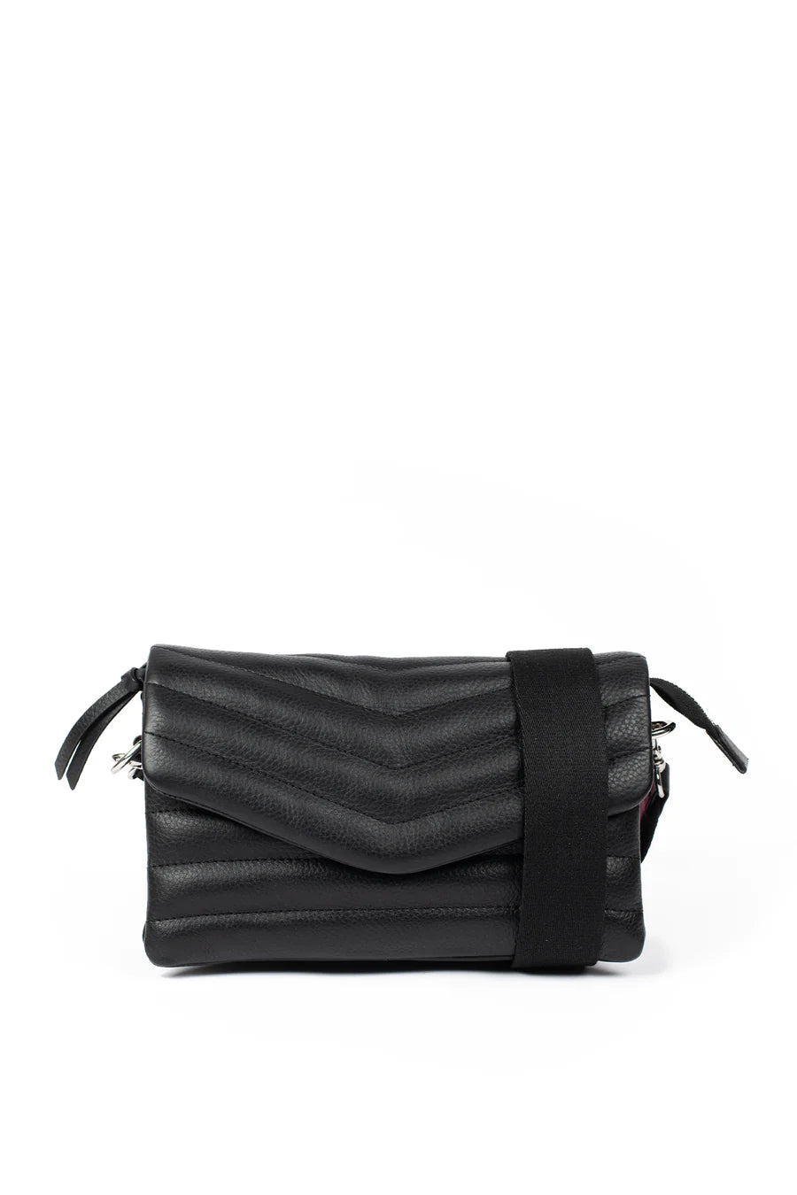 Aleo - Darlo Mini Black Envelope Crossbody Bag