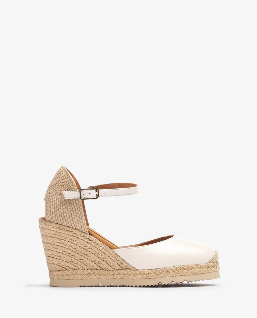 Unisa - Castilla Ivory Wedge Espadrille [Preorder for May 30th]