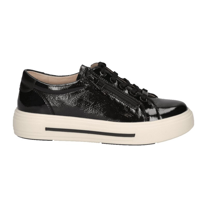 Caprice - 9-23351 Black Patent Leather Trainer