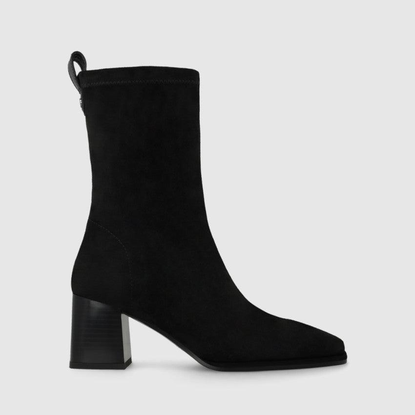 Lodi - H15106 Black Suede Ankle Boot