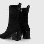 Lodi - H15106 Black Suede Ankle Boot