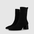 Lodi - H15106 Black Suede Ankle Boot