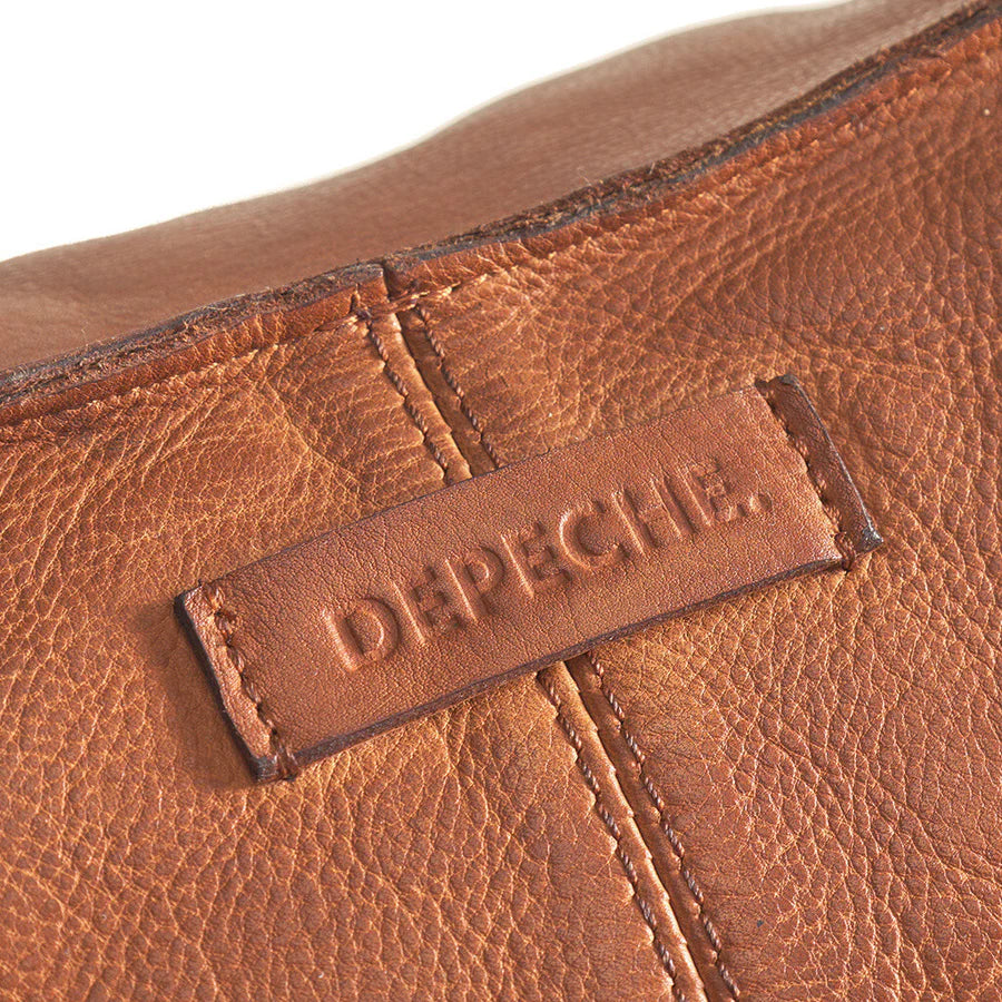 Depeche - 16216 - Vintage cognac Leather Bumbag