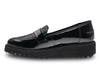 Ara - 54352 Black Patent Wedge Loafer