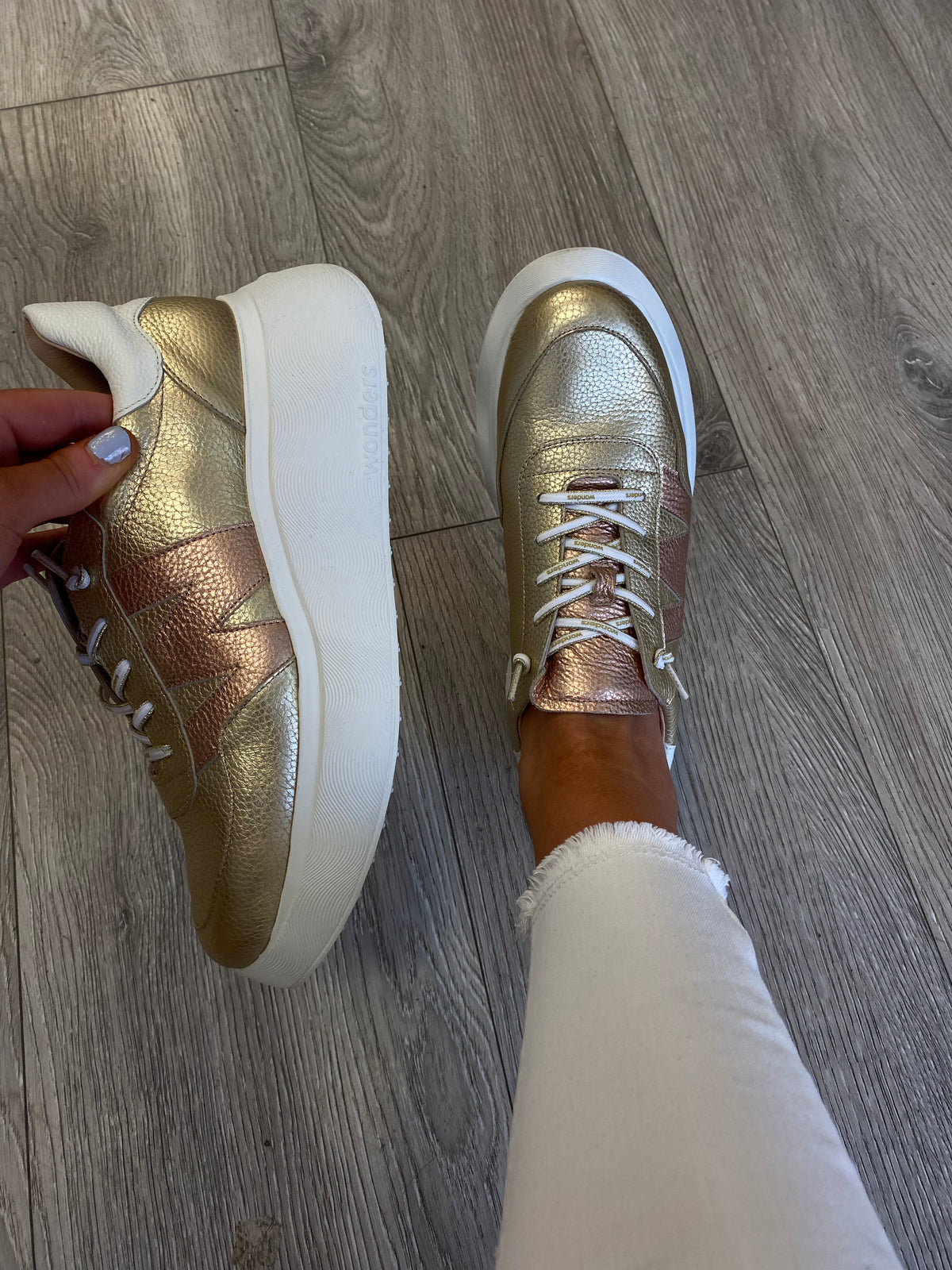 Wonders - 3625 Gold & W Rosegold Trainer