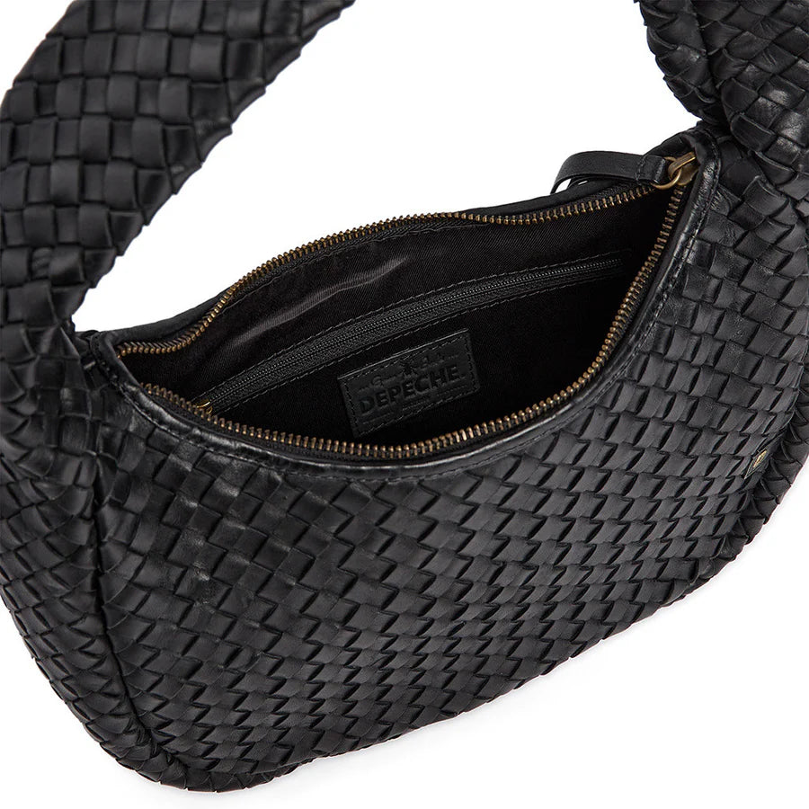 Depeche - 16462 Elegant Black Shoulder Bag