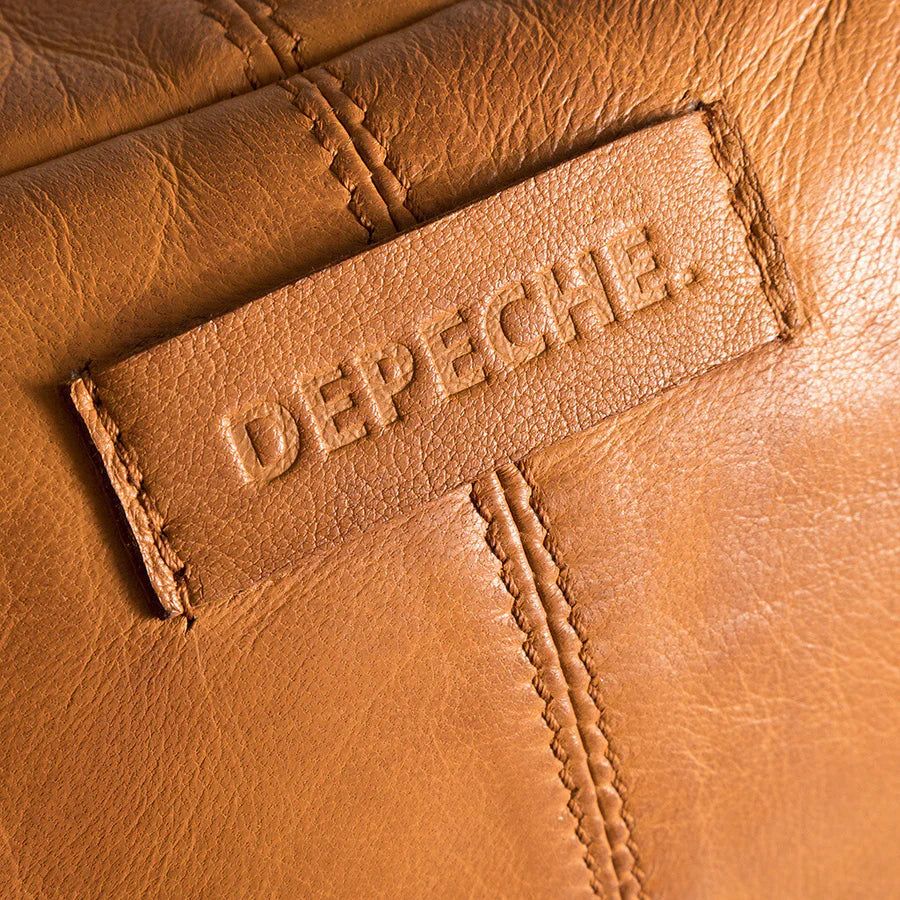 Depeche - 13396 Tan Leather Bumbag