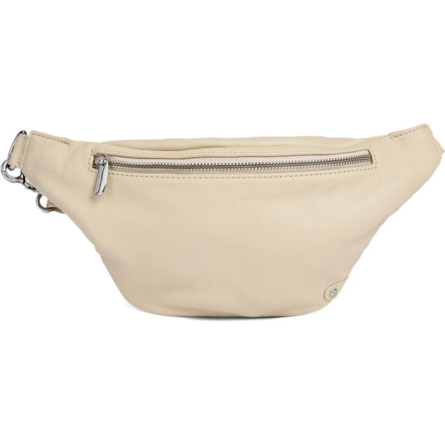 Depeche - 12556 Cream Leather Bumbag