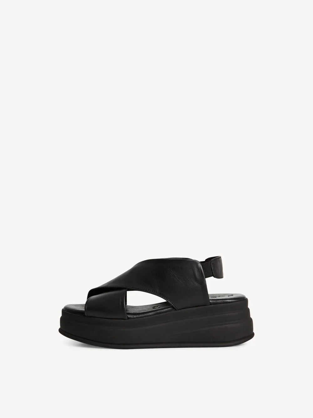 Tamaris -28303 Black Platform Sandal