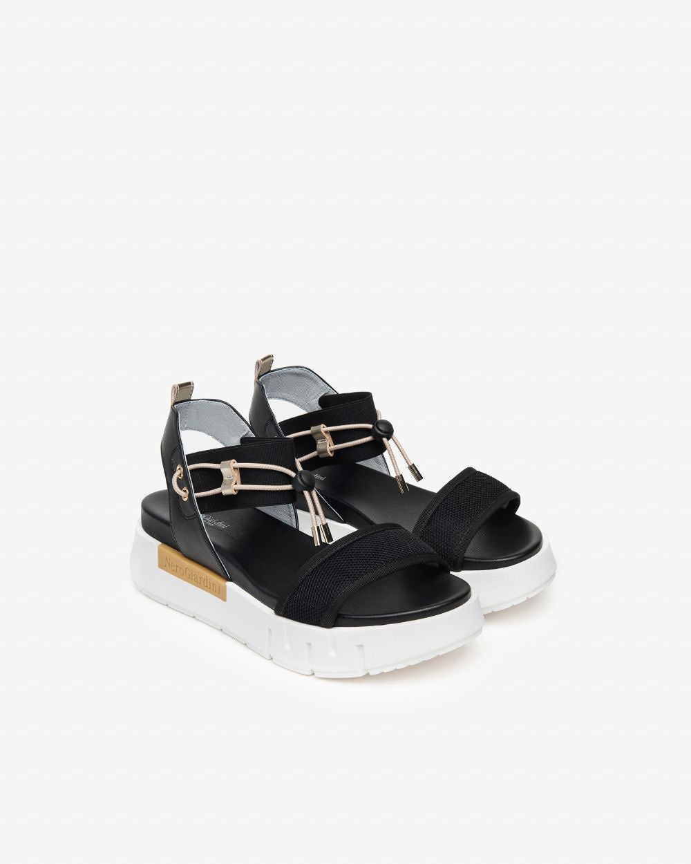 Nerogiardini - E410700D Black Sport Sandal