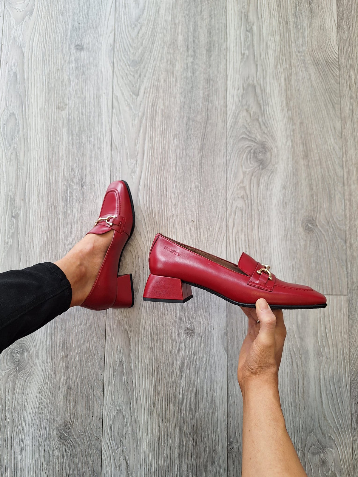 Wonders - D-1903 Red Loafer