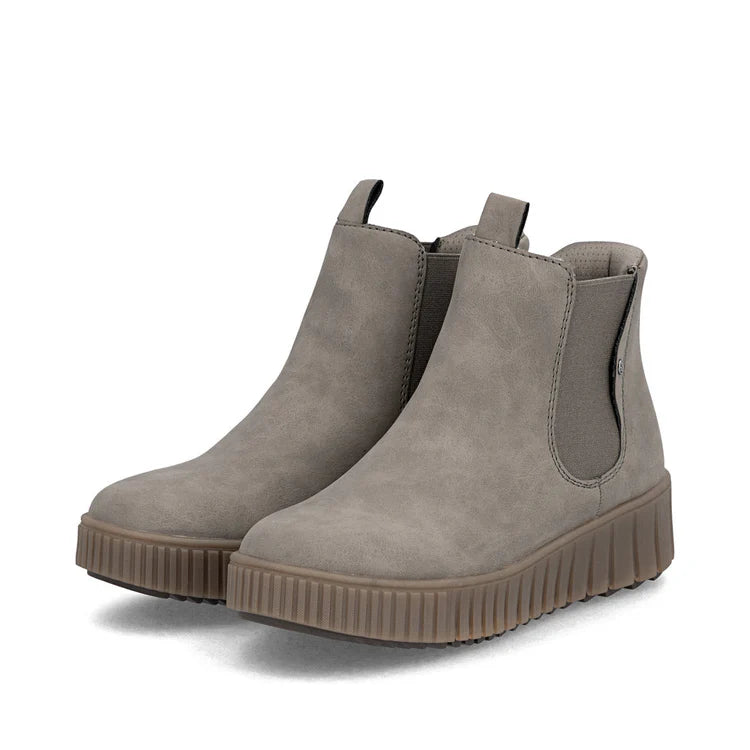 Rieker - Y6150 Grey Wedge Boot