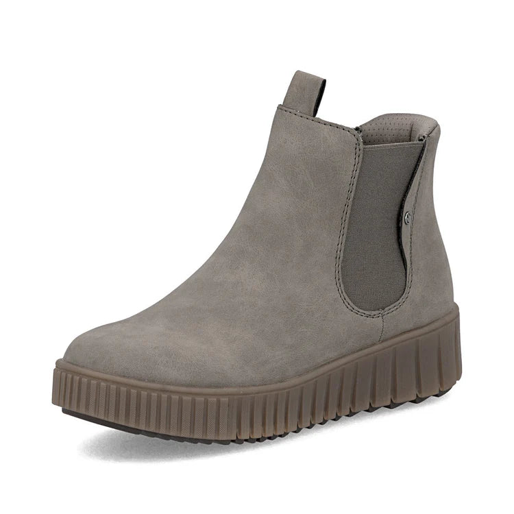 Rieker - Y6150 Grey Wedge Boot