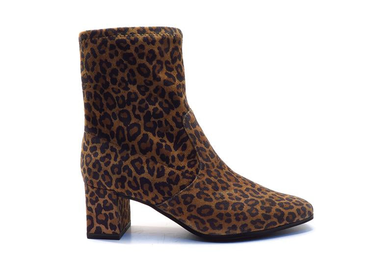 Caprice - 25354 Leopard Stretch Ankle Boot