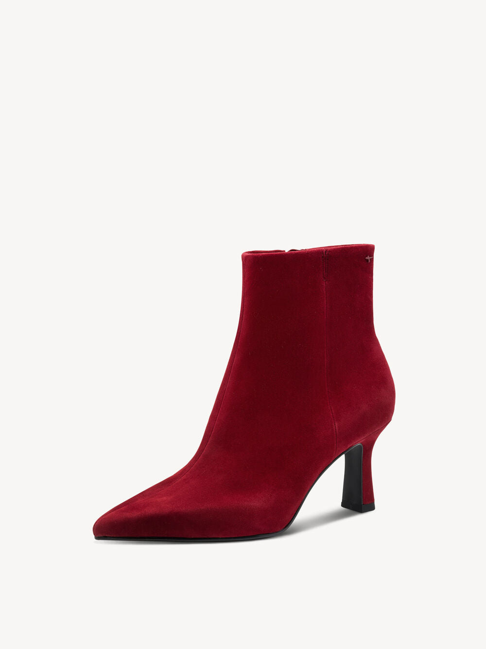 Tamaris - 25358 Red suede Ankle Boot