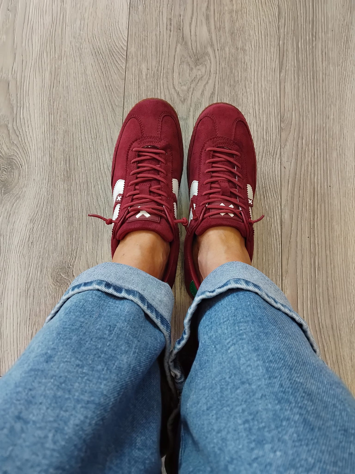 Xti - 144170 Burgundy Slip On Trainer