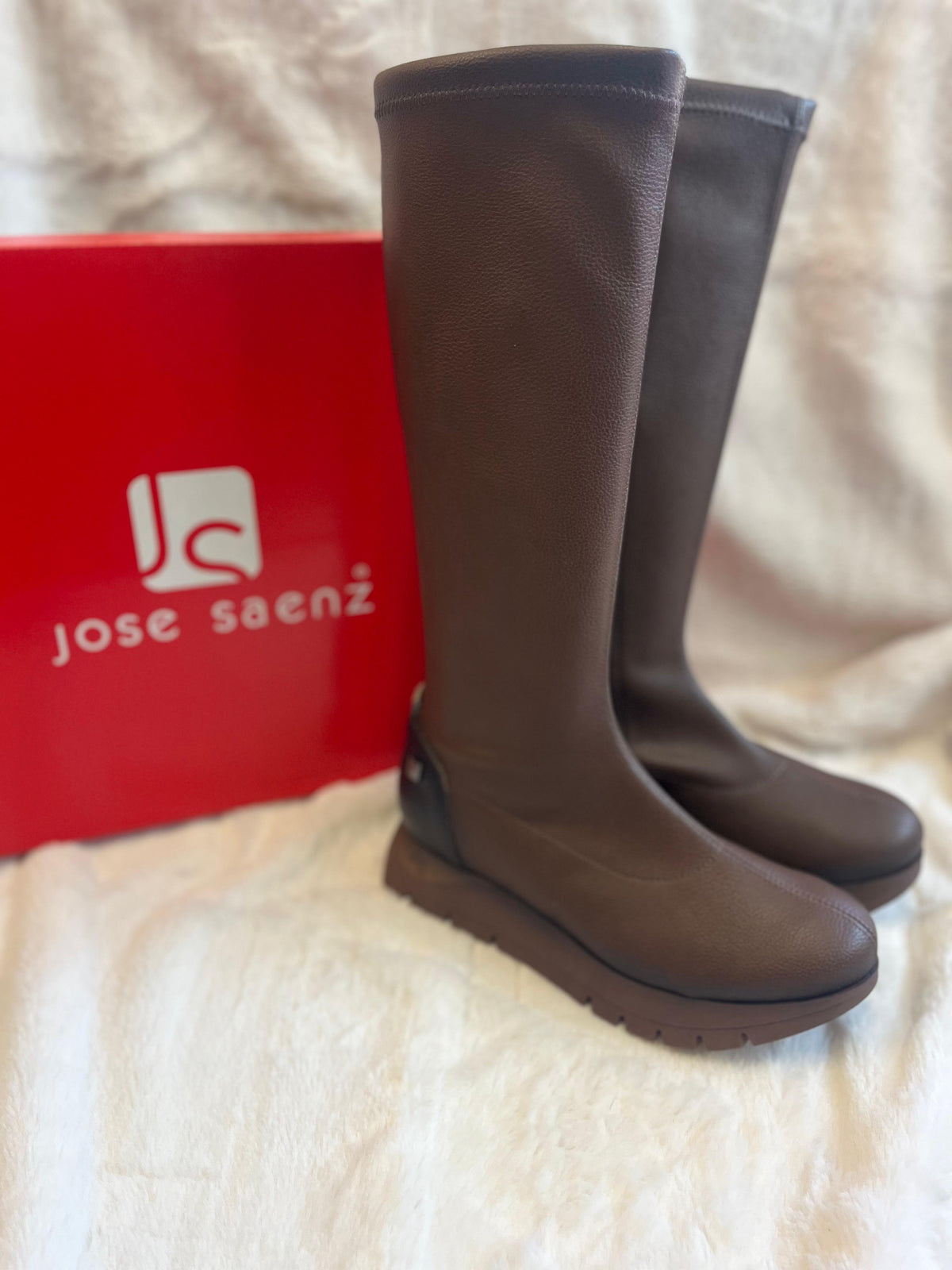 Jose Saenz - 2295 Brown Flatform Boot
