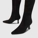 Lodi - Cabisa Black Sock Knee High Boot