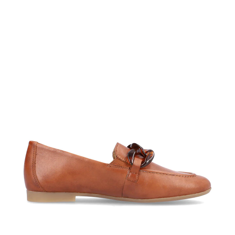 Remonte - D0K00 Tan Leather Loafer