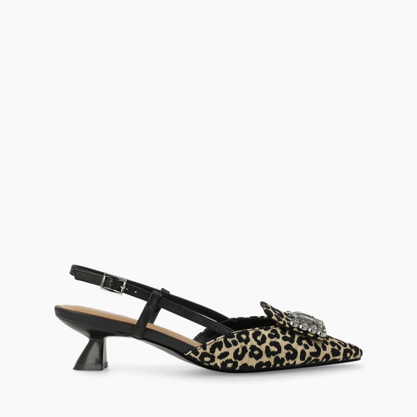 Lodi - A-Casiopea Leopard Slingback