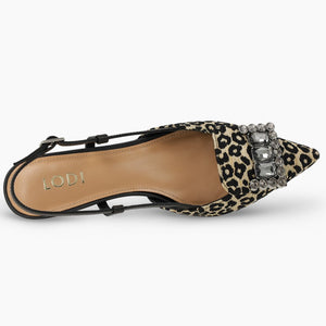 Lodi - A-Casiopea Leopard Slingback