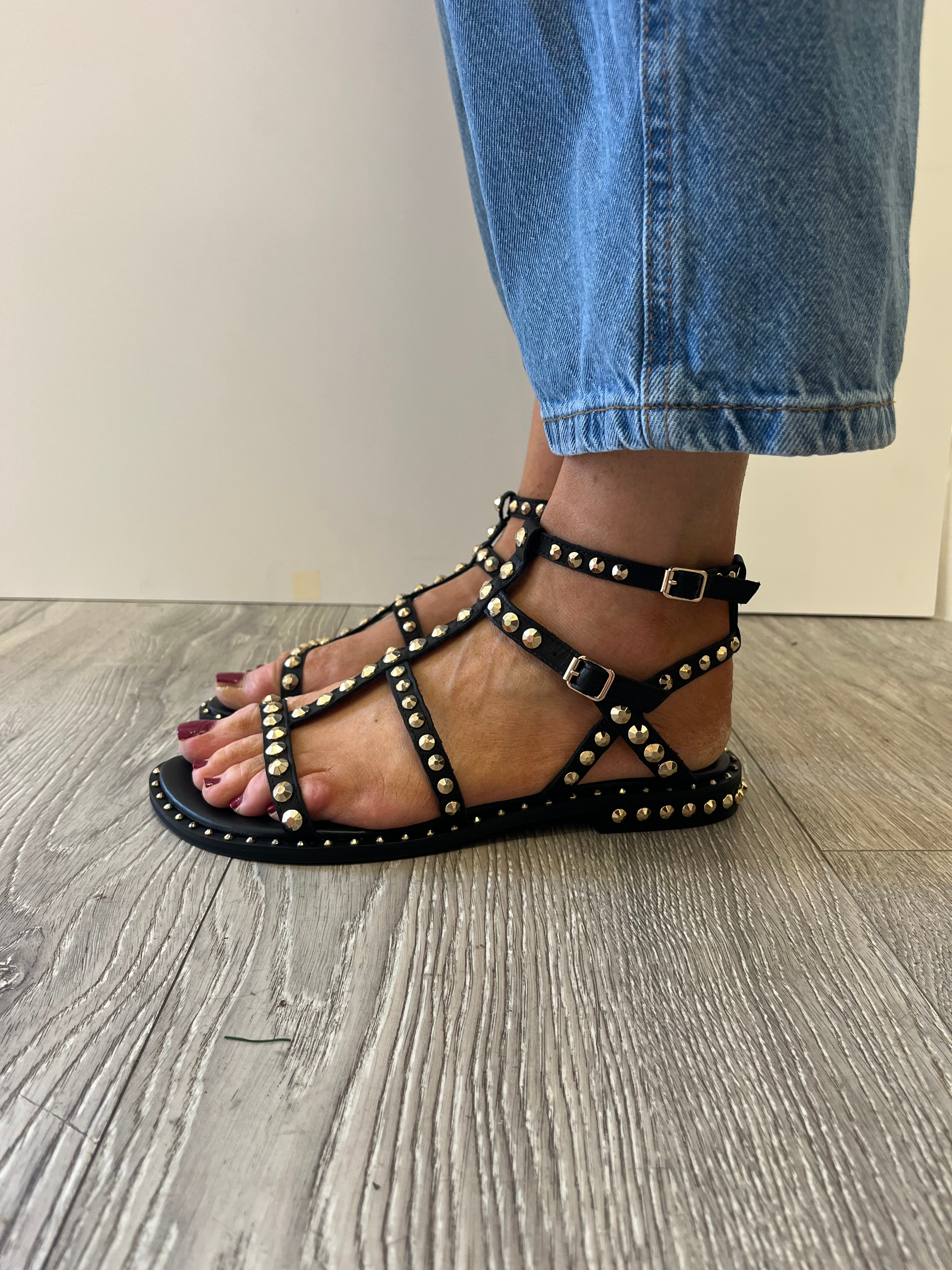 Ash - Precious Black Gold Stud