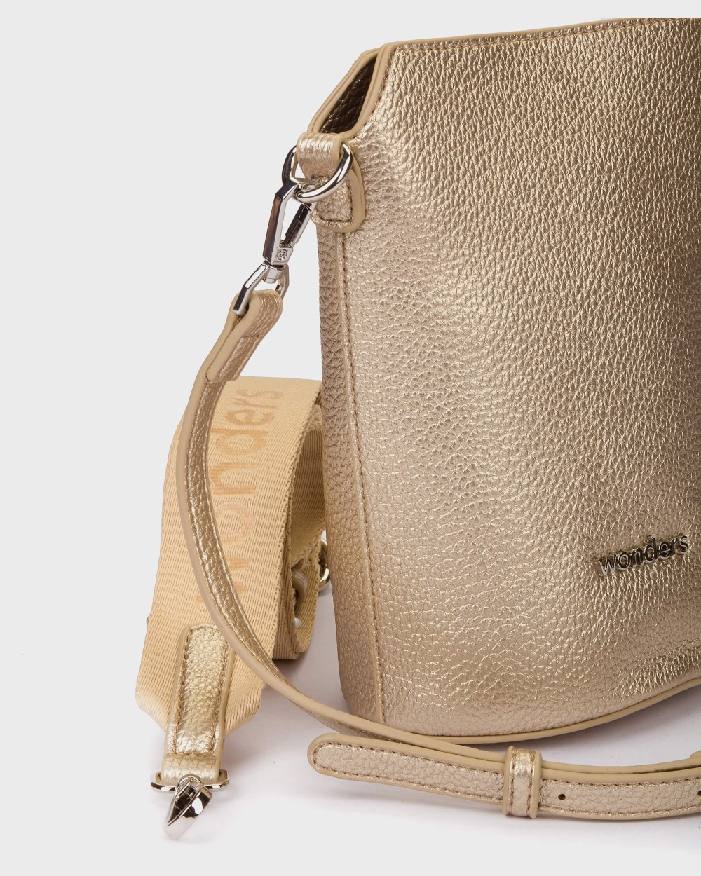 Wonders - WB-55036 Gold Crossbody Bag