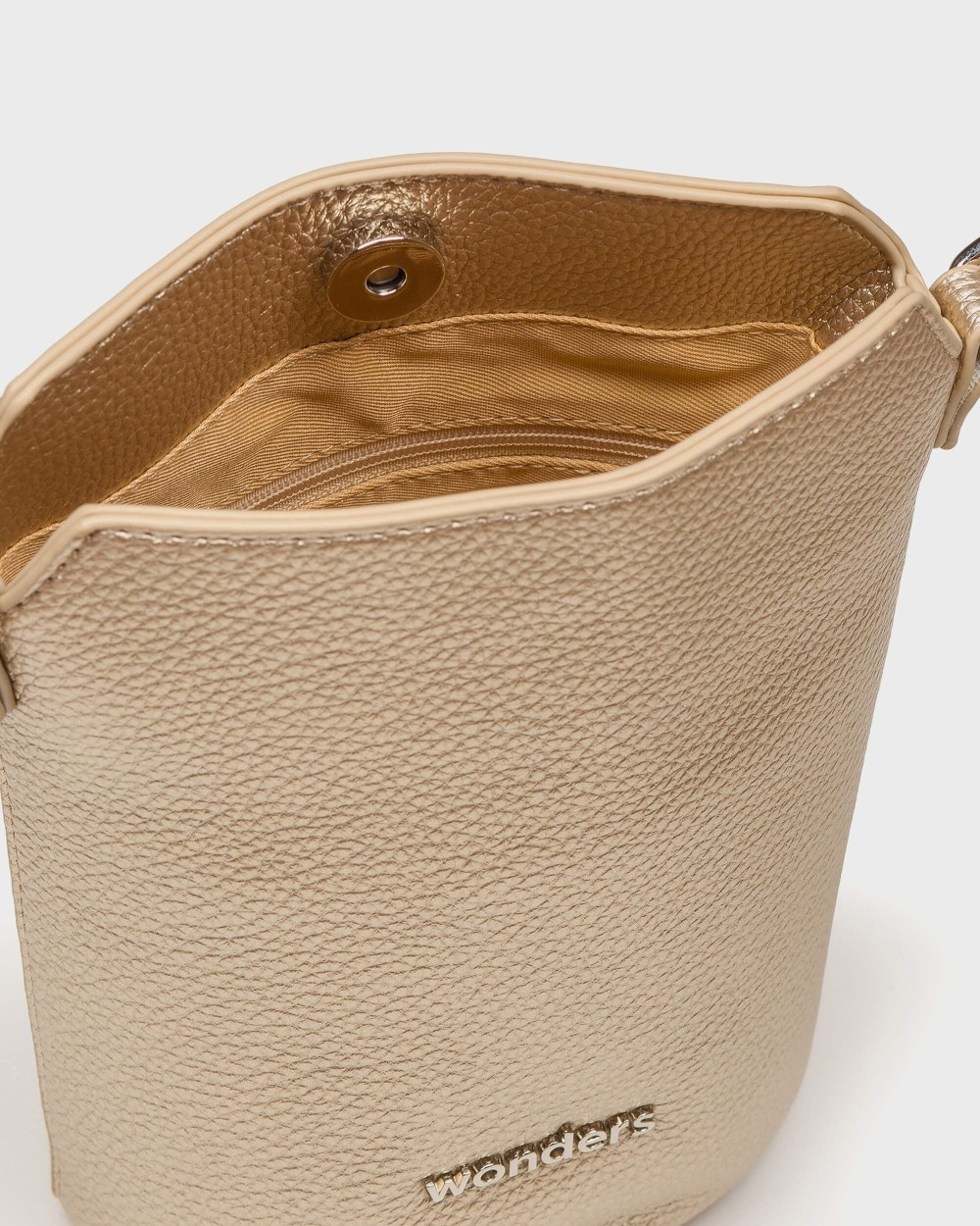 Wonders - WB-55036 Gold Crossbody Bag