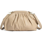 Depeche - 17314 Beige Leather Clutch