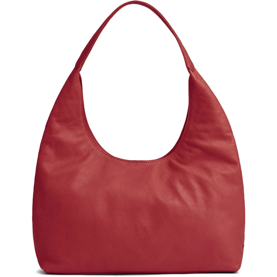 Depeche - 17142 Red Leather Shoulder Bag