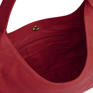 Depeche - 17142 Red Leather Shoulder Bag
