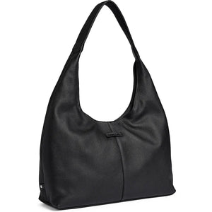 Depeche - 17142 Black Leather Shoulder Bag