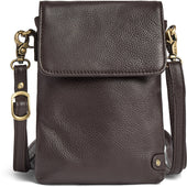Depeche - 16044 Brown Leather Phone Bag