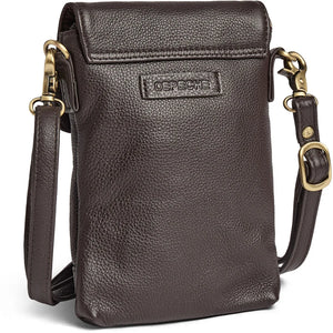 Depeche - 16044 Brown Leather Phone Bag