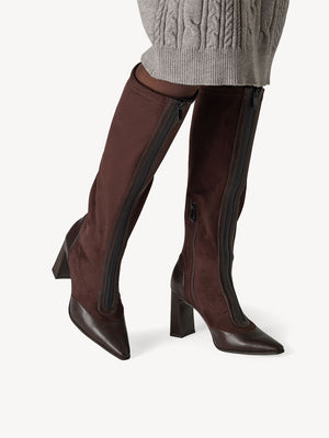 Marco Tozzi - 25503 Brown Zip Knee High
